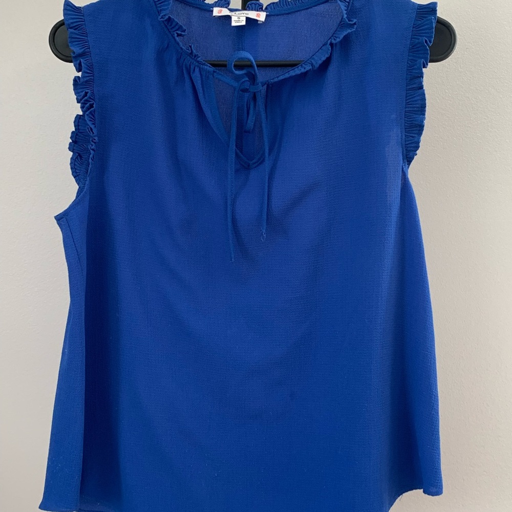 L Love Blue Ruffle Rank - Picture 7 of 16